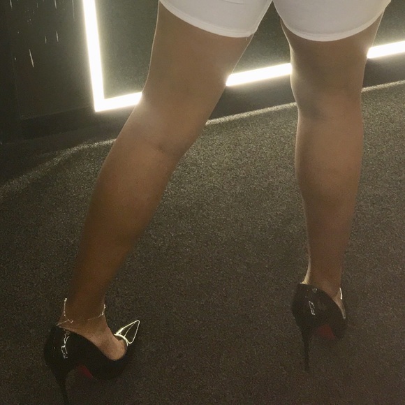 Red bottoms worn once - Picture 3 of 5
